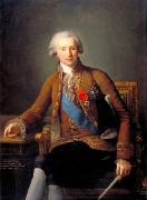 Elisabeth LouiseVigee Lebrun Portrait of the Comte de Vaudreuil painting